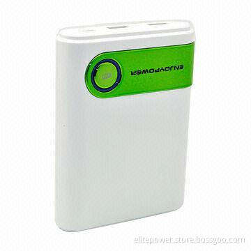 Portable Power Station for iPad 3, Tablet, iPhone, Samsung, 10,400mAh Double Output